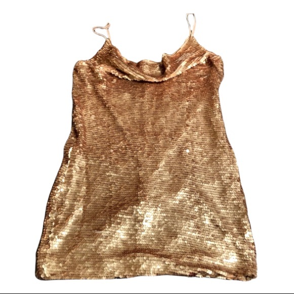 Dresses & Skirts - Gold sequin 2 dress